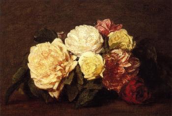 Henri Fantin-Latour : Roses V